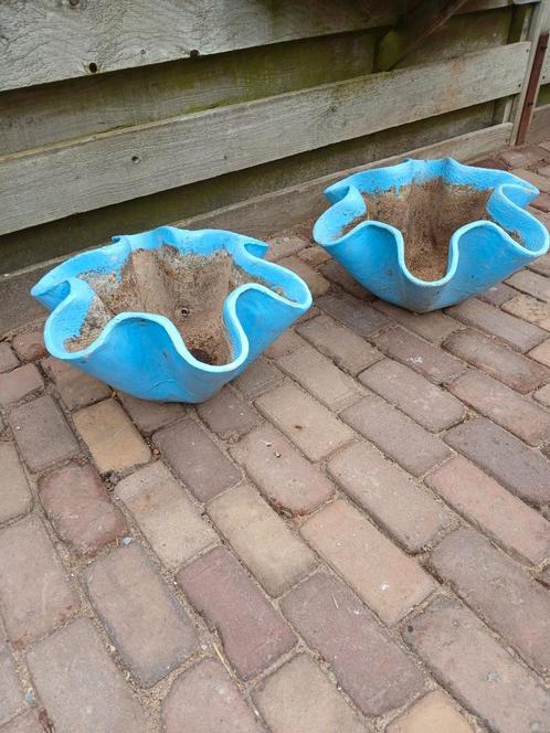 Vintage design willy guhl plantenbak bloembak ., Tuin en Terras, Bloempotten, Gebruikt, Overige materialen, Binnen, Balkon, Tuin