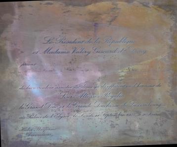  Drukkerij Taille-Douce Giscard D'Estaing 1978 beschikbaar voor biedingen