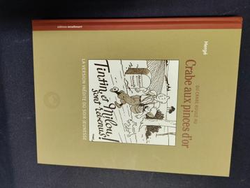 BD Tintin, album "Du crabe rouge au crabe aux pinces d'or' beschikbaar voor biedingen