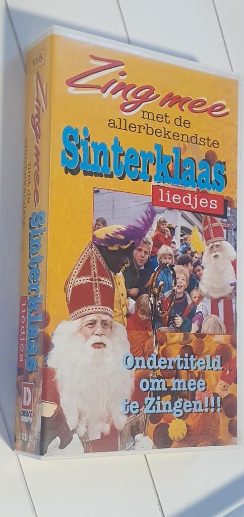 Video Sinterklaas liedjes (1994), Cd's en Dvd's, VHS | Kinderen en Jeugd, Gebruikt, Ophalen of Verzenden