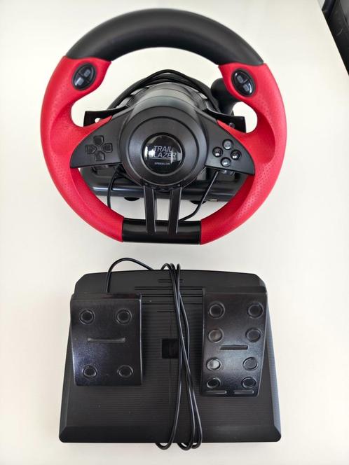 TRAILBLAZER Racing Wheel for PC/PS4/PS3/Xbox Series X/S/One/, Games en Spelcomputers, Spelcomputers | Overige Accessoires, Gebruikt