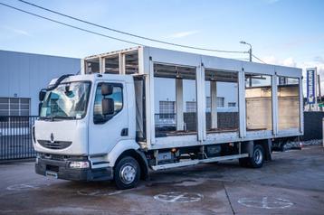 Renault MIDLUM 240(12t) DXI+E5+HAYON, Euro 5, Achat, Entreprise, Vitres électriques