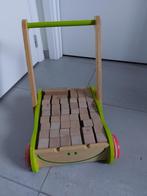 houten loopwagen, Kinderen en Baby's, Ophalen, Gebruikt, Rij- of Hobbelspeelgoed