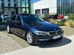 BMW 520d Euro6d, Auto's, BMW, Automaat, Blauw, Leder, 5 Reeks