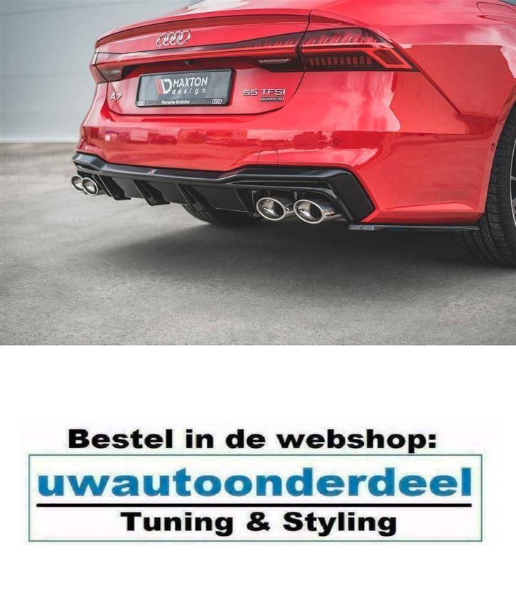 Maxton Diffuser Uitlaat Sierstuk Voor Audi A7 C8 S Line S7, Autos : Divers, Tuning & Styling, Envoi