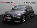 Audi A3 Sportback A3 Sportback 30 TFSI Business Edition S li, Automaat, Zilver of Grijs, Stadsauto, A3