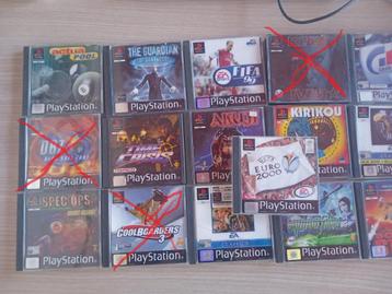 PS1 games spellen lot beschikbaar voor biedingen