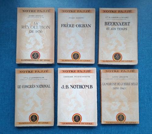 Collection "Notre Passé" 6 livres, Livres, Histoire nationale, Enlèvement ou Envoi