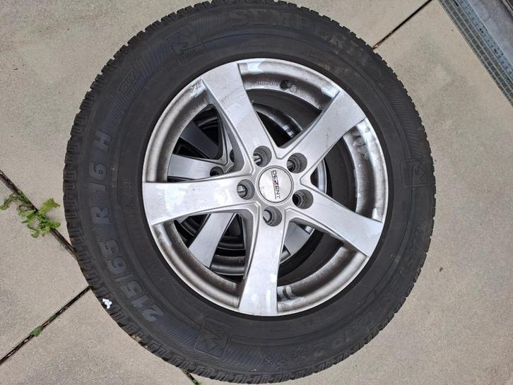 SEMPERIT MASTER-GRIP 2  winterbanden op Dezent velgen, Auto-onderdelen, Banden en Velgen, Banden en Velgen, Winterbanden, 16 inch