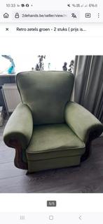 Retro zetels, Huis en Inrichting, Fauteuils, Ophalen, Gebruikt