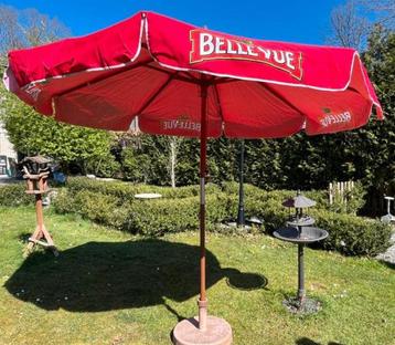 Zonneparasol BELLE-VUE 2m30 met voet  beschikbaar voor biedingen