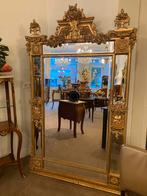 Prachtige antieke franse spiegel 2 m hoog, Ophalen