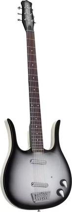Danelectro longhorn blackburst bariton, Enlèvement, Utilisé, Solid body, Autres marques