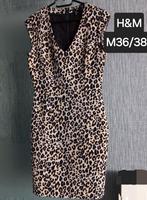 Luipaard kleedje en blauw kanten kleedje M16/38, Vero Moda, Ophalen, Zo goed als nieuw, Blauw