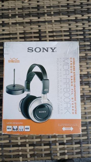 Draadloze draadloze hoofdtelefoons van Sony  beschikbaar voor biedingen