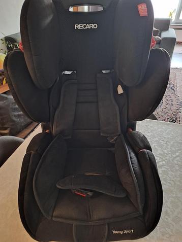 Autostoel voor kinderen Recaro, Kinderen en Baby's, Autogordel of Isofix, Gebruikt, 15 t/m 36 kg, Verstelbare rugleuning