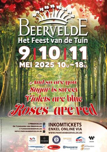 Tuindagen van Beervelde beschikbaar voor biedingen