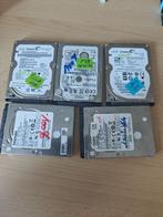 Lot de 5 hdd, Computers en Software, Harde schijven, Intern, Diverse, Ophalen of Verzenden, Zo goed als nieuw