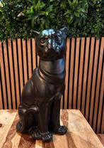 Zwarte panter / katachtige beeld decoratief beeld, Ophalen, Zo goed als nieuw, Dier
