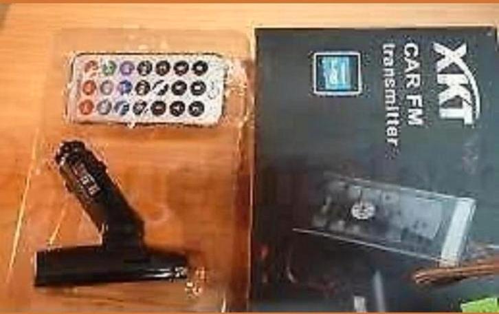 FM-radiospeler MP3-zender AUTO xkt *promo*, Telecommunicatie, Zenders en Ontvangers, Ophalen of Verzenden