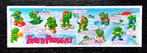 Bpz papier Frosty Froggies (grenouilles Ranopla) GB UK 93, Collections, Enlèvement ou Envoi, Utilisé, Figurines en plastique dur