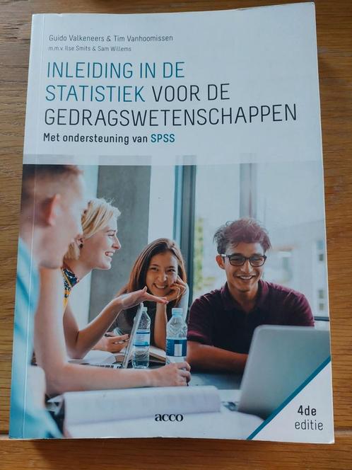 Inleiding in de statistiek voor de gedragswetenschappen, Boeken, Psychologie, Zo goed als nieuw, Ophalen