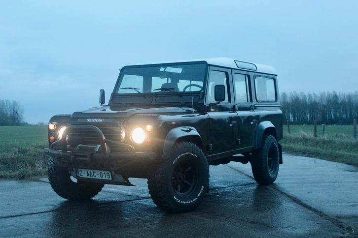 Defender 110 S || TD5 15P || Lichte Vracht || BTW Wagen, Auto's, Land Rover, Bedrijf, Te koop, 4x4, ABS, Airconditioning, Alarm