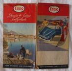 Esso, Gulf en wegenkaarten van de jaren 50 tot 60, Boeken, Atlassen en Landkaarten, Landkaart, 1800 tot 2000, Ophalen, Gelezen