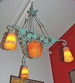 Art nouveau Luchter - Muller Fréres Luneville., Antiek en Kunst, Ophalen of Verzenden
