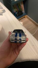 Nissan skyline r34 modelauto, Ophalen, Zo goed als nieuw