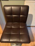 Barkruk, Huis en Inrichting, Barkrukken, Ophalen, Gebruikt, 60 tot 90 cm, Leer