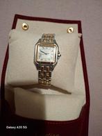 Cartier Panther horloge van 18 karaat goud en staal, uniseks, Handtassen en Accessoires, Overige merken, Zakhorloge, Ophalen of Verzenden