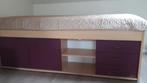 Kinderbed met opbergruimte, Huis en Inrichting, Slaapkamer | Stapelbedden en Hoogslapers, Ophalen, Eenpersoons, 210 cm, Minder dan 160 cm