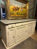 nieuw Blanc d'Ivoire dressoir rabelais 170x55xh85, Ophalen, Nieuw, Met deur(en)