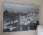 Wanddecoratie/foto Parijs IKEA 140x 100 cm groot., Huis en Inrichting, Woonaccessoires | Schilderijen, Tekeningen en Foto's, Zo goed als nieuw
