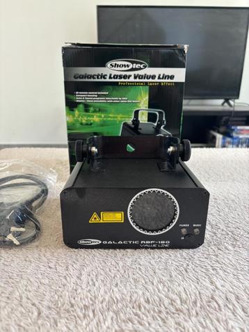 Laser Showtec Galactic RBP-180, Musique & Instruments, Envoi, Comme neuf, Laser, Couleur