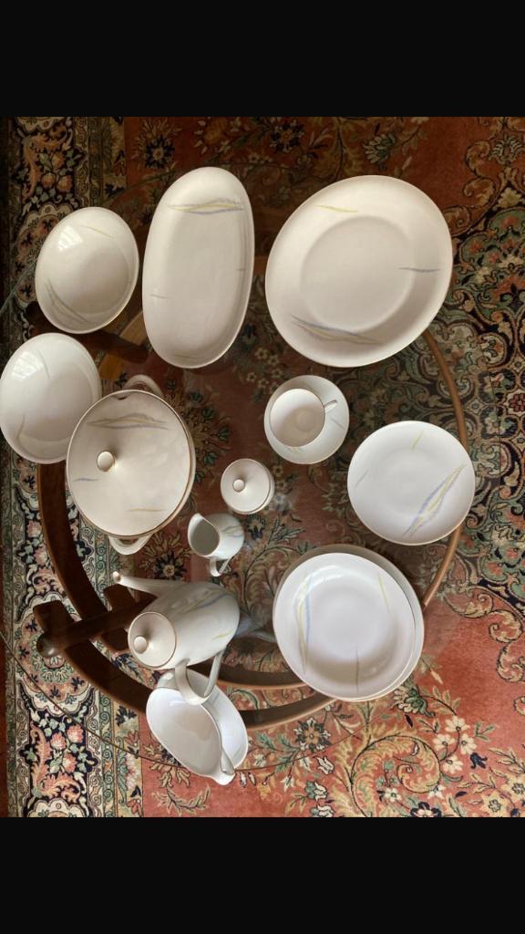 Retro servies Winterling, Huis en Inrichting, Keuken | Servies, Zo goed als nieuw, Kop(pen) en/of Schotel(s), Overige stijlen