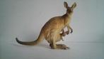 Speelfiguur wild dier kangoeroe met jong, Kangaroo speelgoed, Jongen of Meisje, Gebruikt, Ophalen of Verzenden