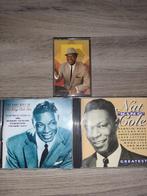 2x CD Nat King Cole + 1x Cassette, CD & DVD, Comme neuf, Jazz et Blues, Enlèvement ou Envoi