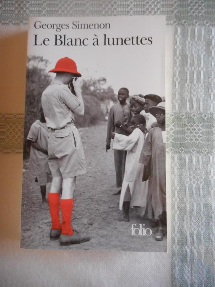 Le blanc à lunettes de Georges Simenon, Livres, Livres Autre, Utilisé, Enlèvement ou Envoi