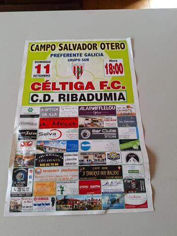 affiche spaanse competitie 50/33cm, Verzamelen, Ophalen, Zo goed als nieuw, Poster, Plaatje of Sticker