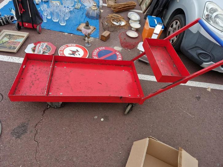 Mobiele mechanische werkplaatswagen, Doe-het-zelf en Bouw, Transportwagens, Zo goed als nieuw, Ophalen