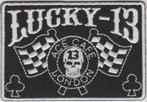 Lucky 13 Ace Cafe London stoffen opstrijk patch embleem #3, Motoren, Verzenden, Nieuw