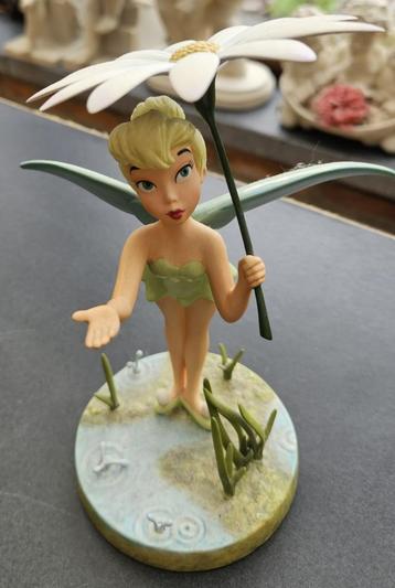 Disney beeldje Tinkerbell A Splash Of Spring, Enlèvement ou Envoi, Autres personnages, Comme neuf, Statue ou Figurine
