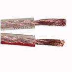 Transparante luid speaker kabel 2 x 2,5 mm² [per meter], Muziek en Instrumenten, Ophalen of Verzenden, Nieuw