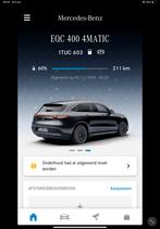 Mercedes EQC 400 lux, Auto's, Mercedes-Benz, Automaat, Zwart, Leder, Elektrisch