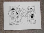 Suske en Wiske - De Minilotten -originele pentek Paul Geerts, Antiek en Kunst, Ophalen of Verzenden