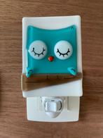 veilleuse bébé - Petit hibou turquoise, Enlèvement ou Envoi, Neuf, Lampe