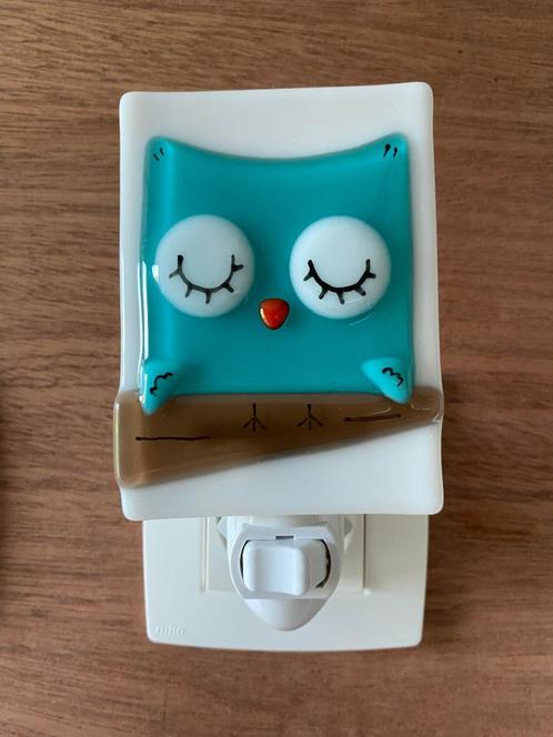 veilleuse bébé - Petit hibou turquoise, Enfants & Bébés, Chambre d'enfant | Aménagement & Décoration, Neuf, Lampe, Enlèvement ou Envoi