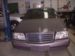 mercedes s320, Auto's, Mercedes-Benz, Euro 2, Achterwielaandrijving, Zwart, Overige kleuren